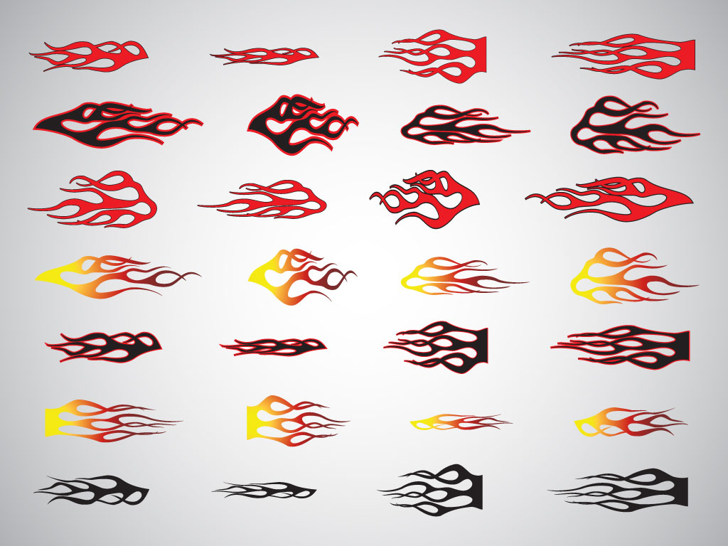 1024x768 Hot Rod Flames