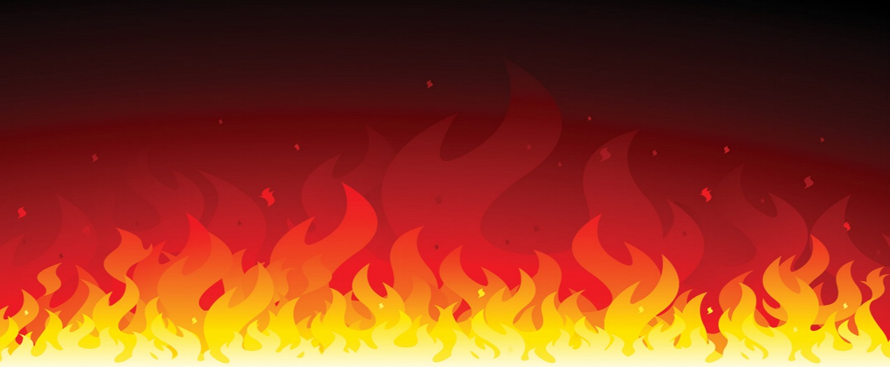 1275x526 Free Vector Flame Vector La Caliente 98.3 Fm