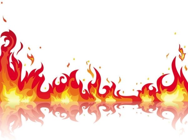 600x447 Beautiful Flame Vector Clip 05 Free Vector In Encapsulated