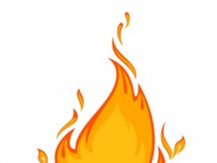 310x233 Cartoon Flame Vector 01 Free Vectors Ui Download
