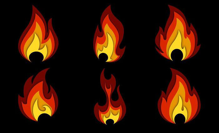 700x425 15 Fire Flame Vector For Free Download