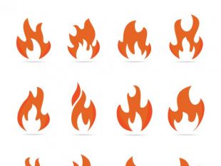 310x233 Flame Fire Flames Vector Free Vectors Ui Download