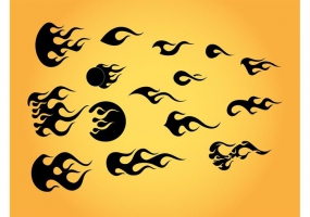 285x200 Flames Tattoo Free Vector Graphic Art Free Download (Found 2,309