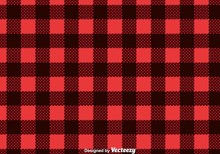 700x490 Red Flannel Print Vector