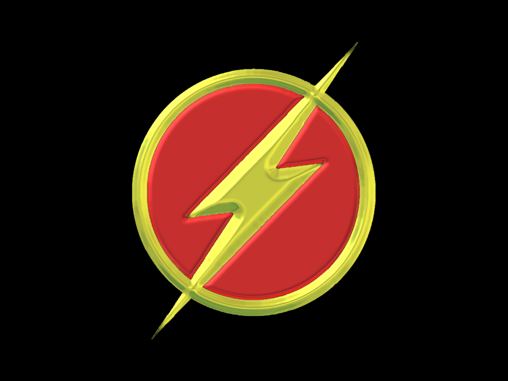 1024x768 The Flash Logo Vector Wallpaper Free Desktop Backgrounds And 1024x768