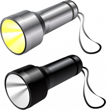 353x368 Flashlight Vector Free Vector Download (25 Free Vector) For