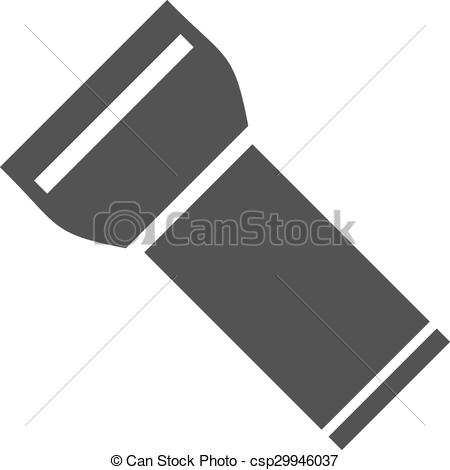 450x470 Flashlight, Light, Spotlight Icon Vector Image.can Also Be Used