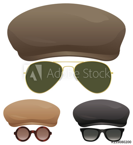 462x500 Flat Cap Sunglasses