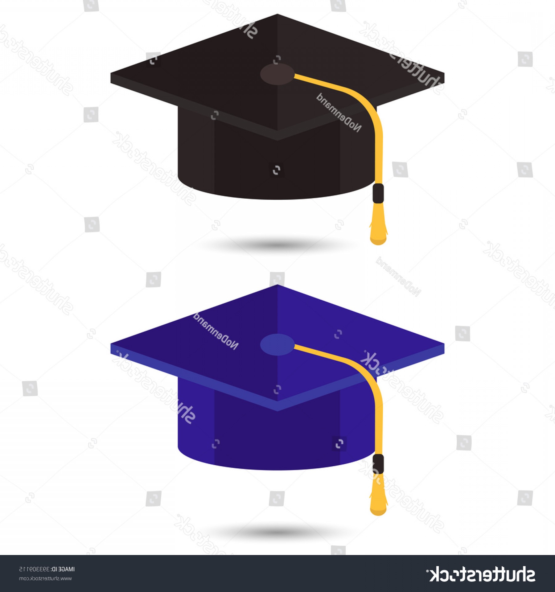 1800x1920 Graduation Cap Vector Illustration Hat Flat Rongholland