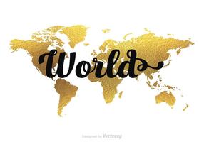 286x200 Flat World Map Free Vector Art