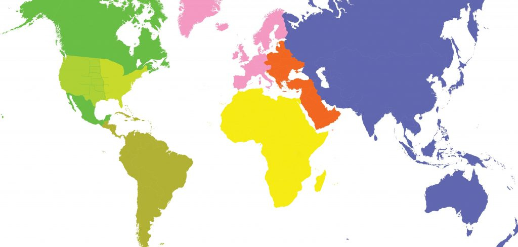 1024x488 Flat World Map Outline Simple World Map Outline Vector Fresh