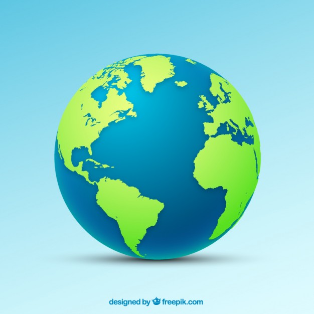 626x626 Vector Globe Free