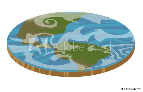 500x324 Flat Earth Disc