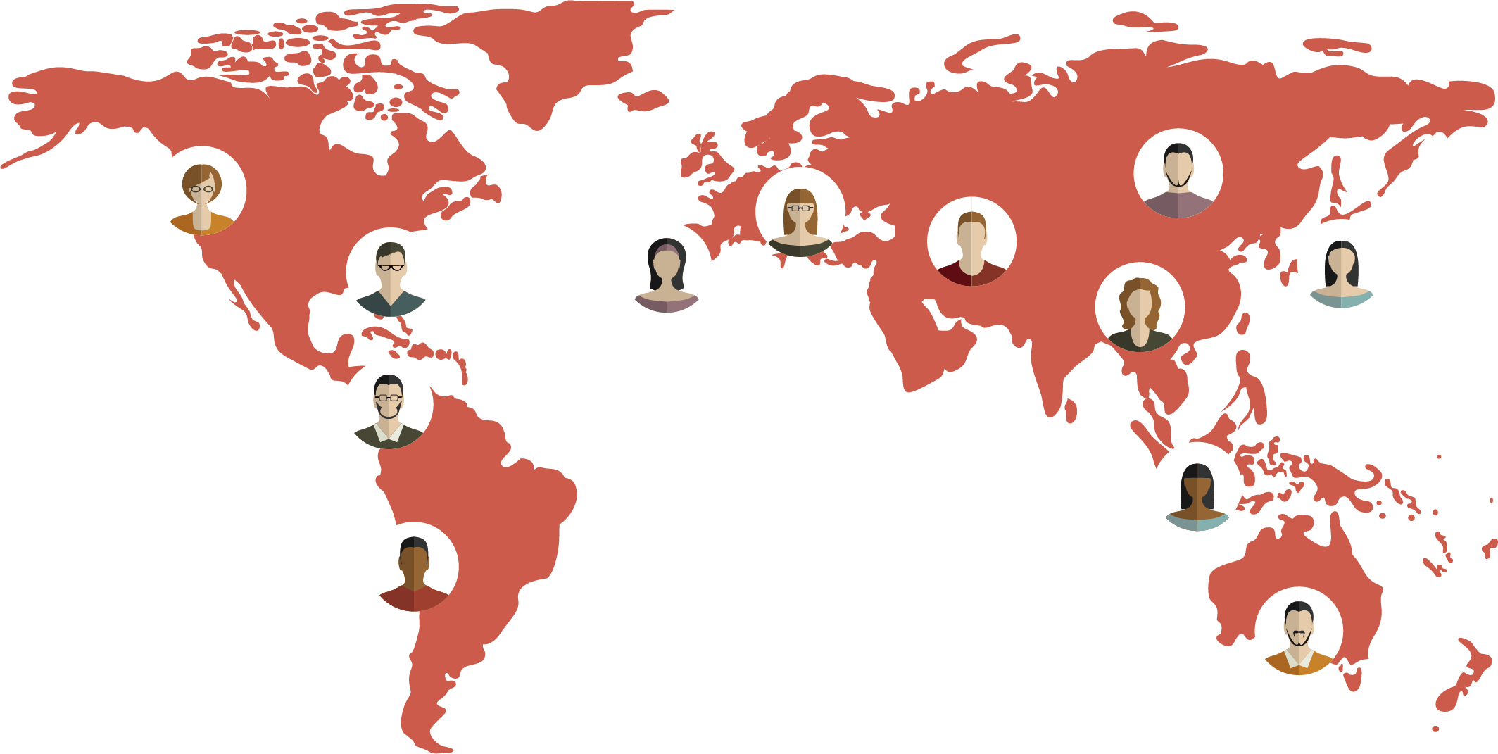 2128x1071 Globe World Map Clip Art