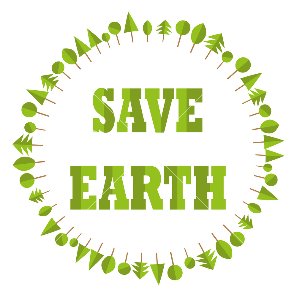 1000x1000 Ecological Flat Paper Save Earth Business Tree Circle Recycle Eco