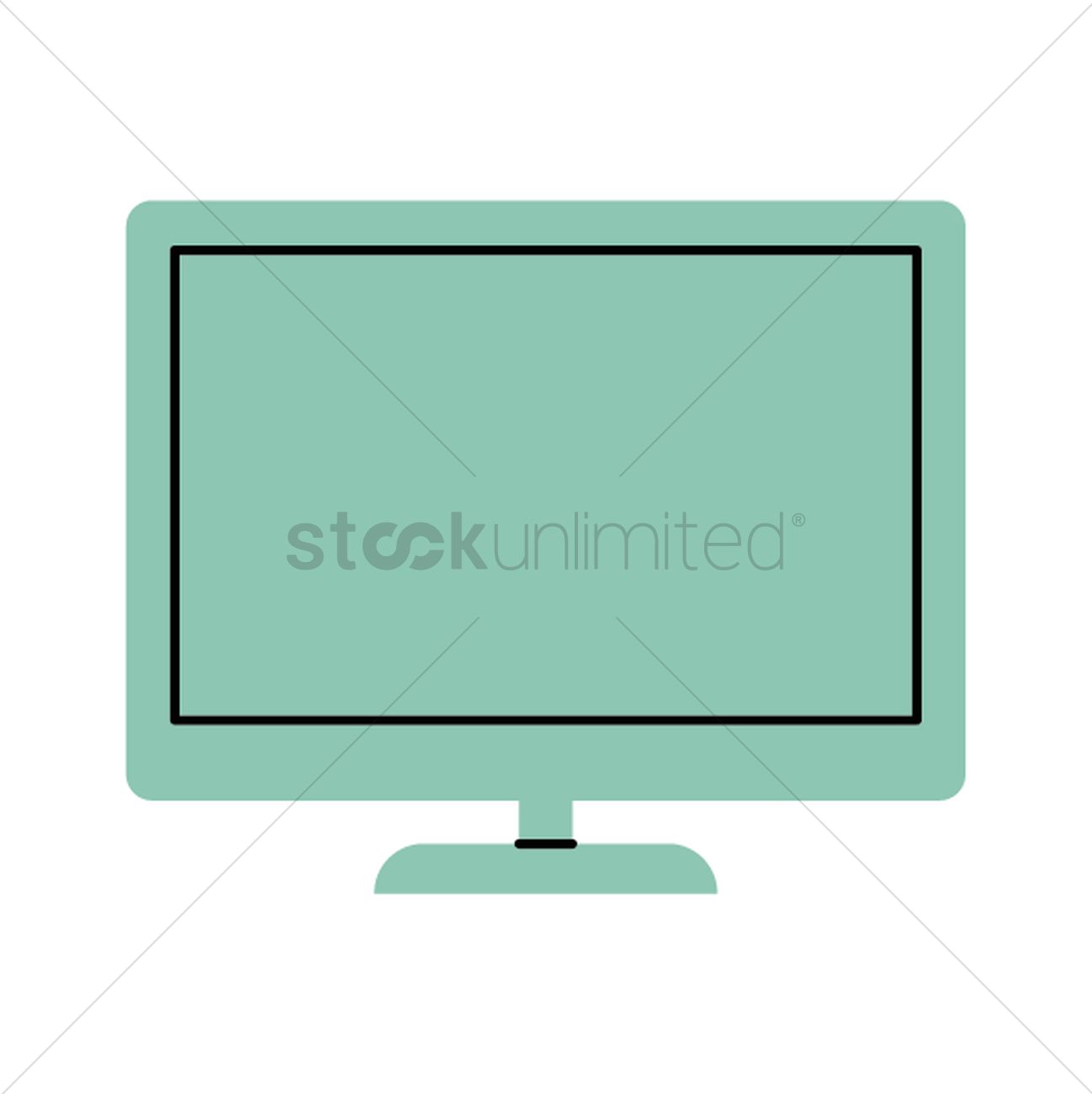 Flat Screen Tv Vector at GetDrawings | Free download