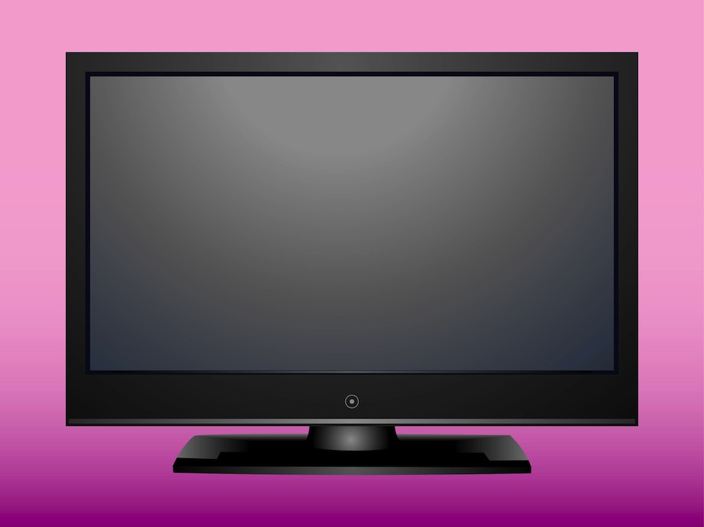 1024x767 Tv Screen Vector Art Amp Graphics