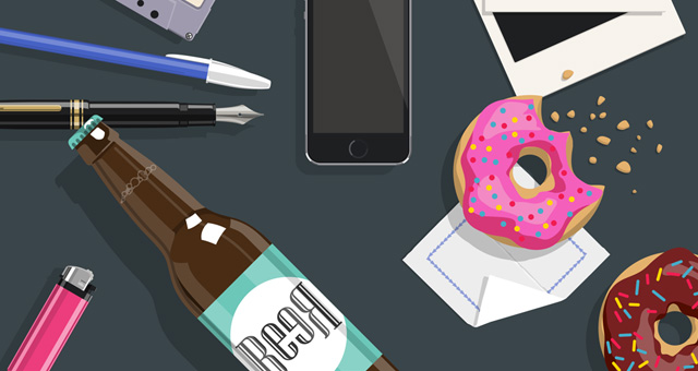 640x340 Desktop Flat Vector Objects Vol3 Vector Objects Pixeden