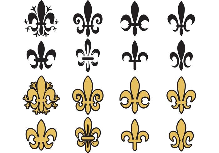 700x490 Fleur De Lis Vectors