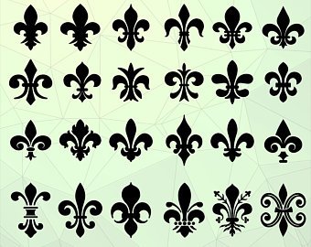 340x270 Fleur De Lis Vector Etsy