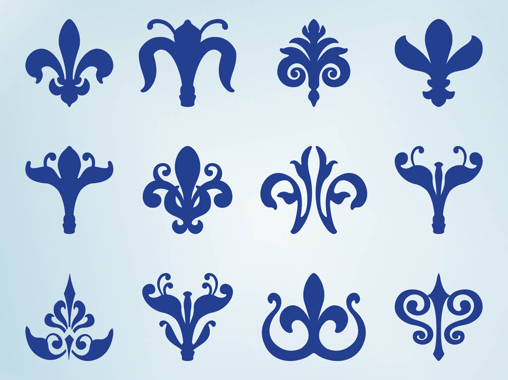 1024x765 Fleur De Lis Icon Set Vector Art Amp Graphics