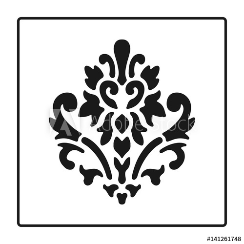 500x500 Fleur De Lis Symbols, Black Silhouettes