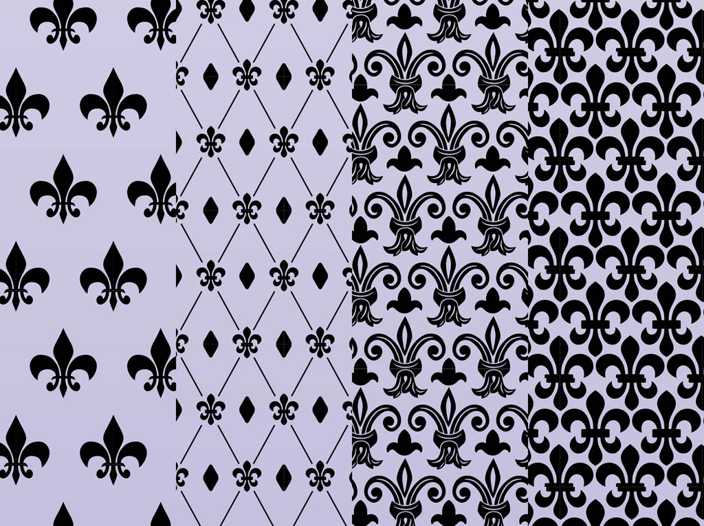 1024x765 Fleur De Lis Patterns Free Vectors Ui Download