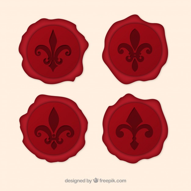 626x626 Fleur De Lys Vector Seals Vector Free Download