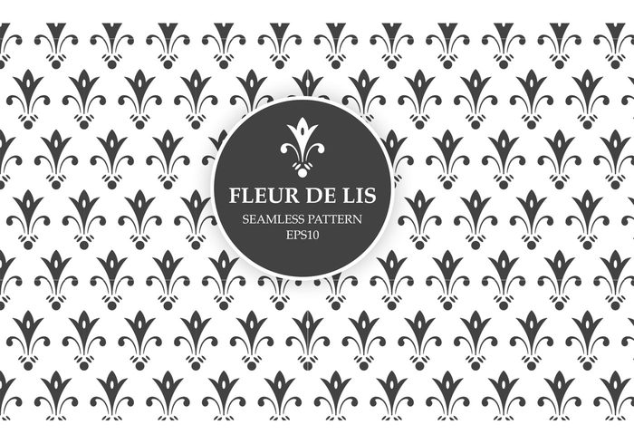 700x490 Free Vector Fleur De Lis Seamless Pattern 105640