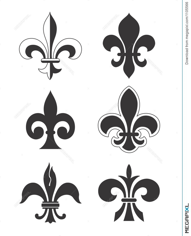 648x800 Fleur De Lis