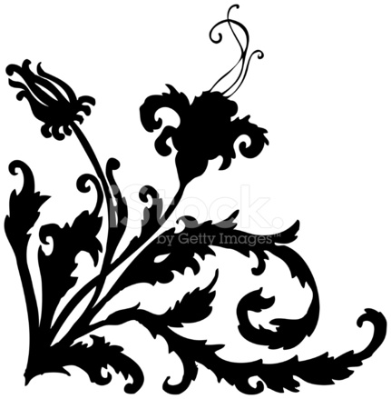 431x439 Fleur (Vector) Stock Vector