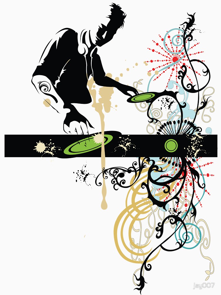 750x1000 Dj Flex Vector Design T Shirt Unisex T Shirt By Jay007 Redbubble