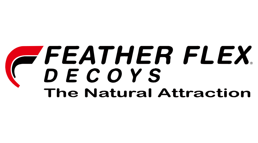900x500 Feather Flex Decoys The Natural Attraction Vector Logo