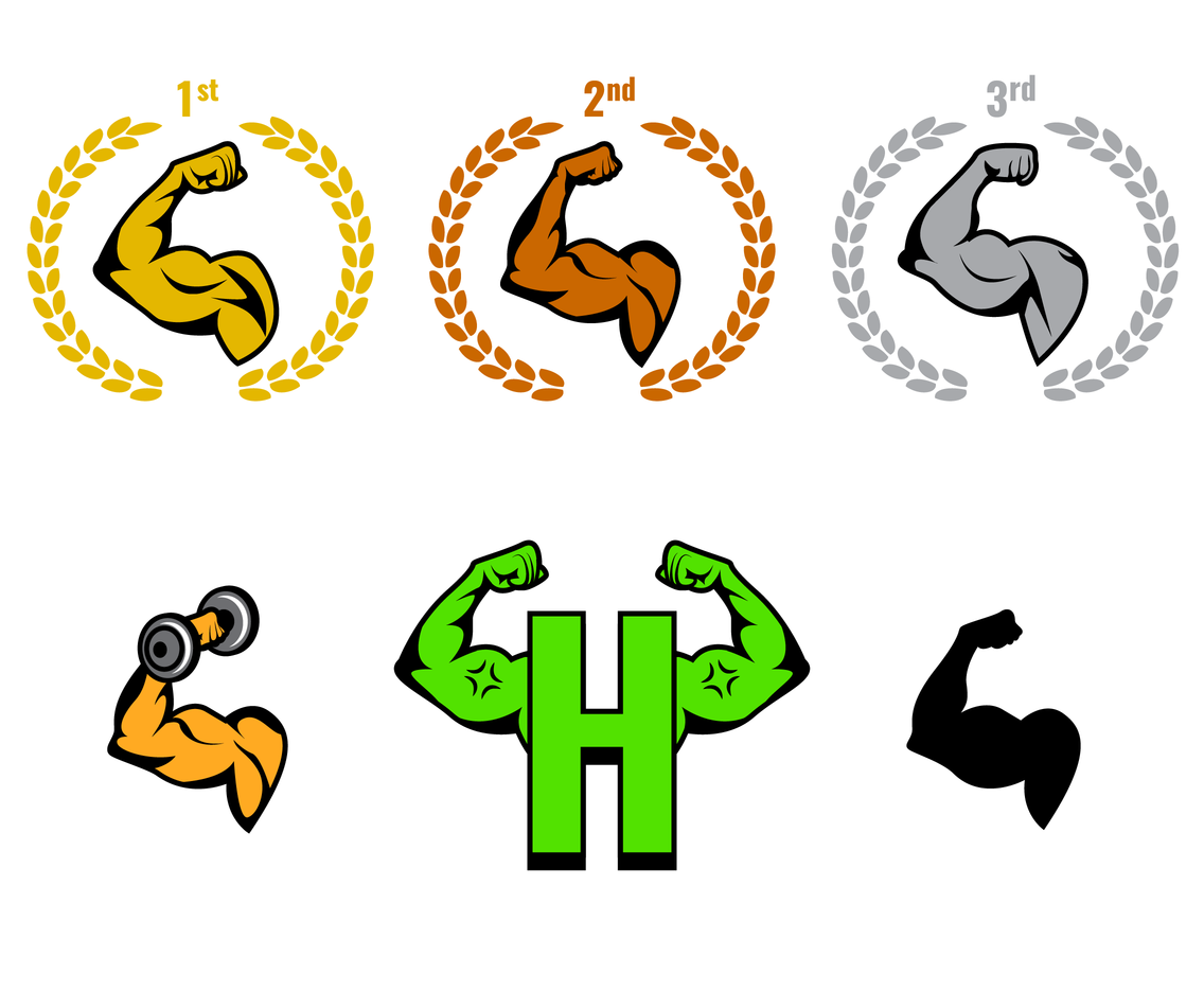 1136x936 Strong Flex Vector Vector Art Amp Graphics