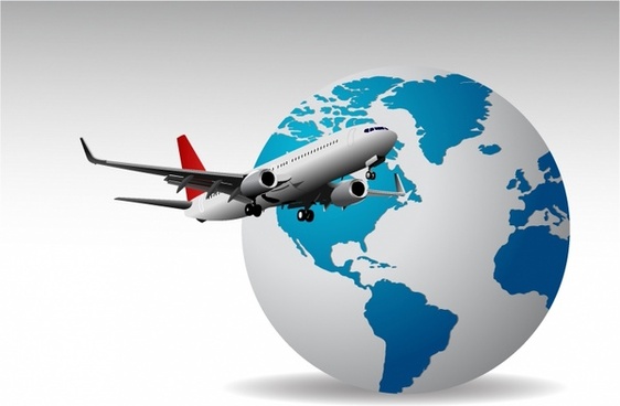 562x368 Vector Map Symbols Plane Free Vector Download (17,686 Free Vector