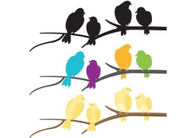 285x200 Flock Of Birds Vector Free Vector Graphic Art Free Download (Found