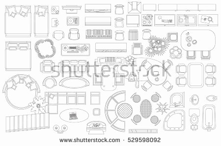 450x297 Floor Plan Furniture Vector. Standard Size Of House Plan Awesome