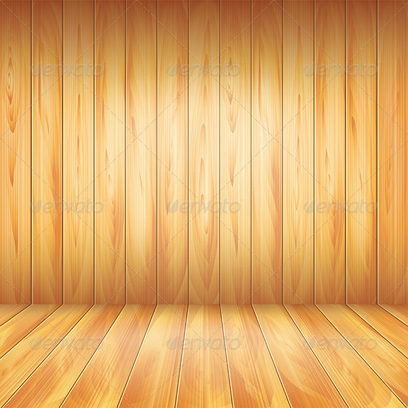 590x591 Wood Wall And Floor, Vector Background By Andegro4ka Graphicriver