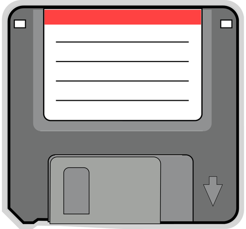 500x466 Pc Floppy Disk Vector Image Public Domain Vectors