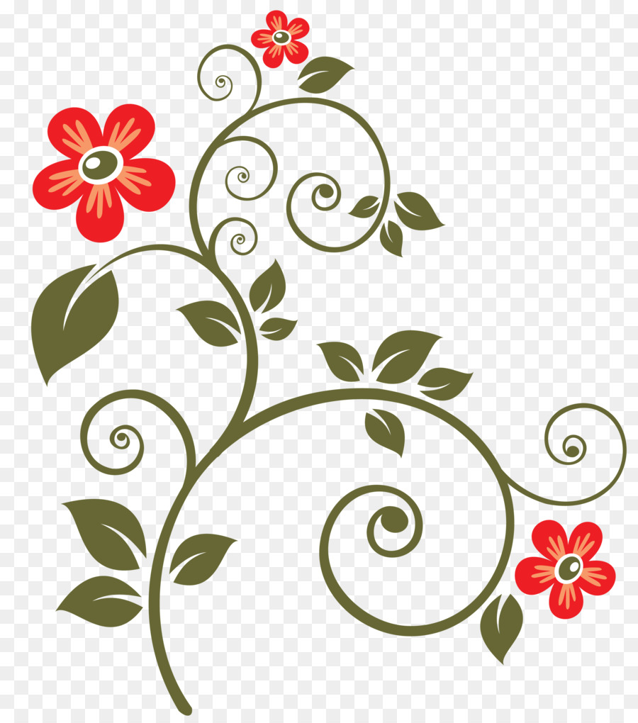 900x1020 Flower Clip Art