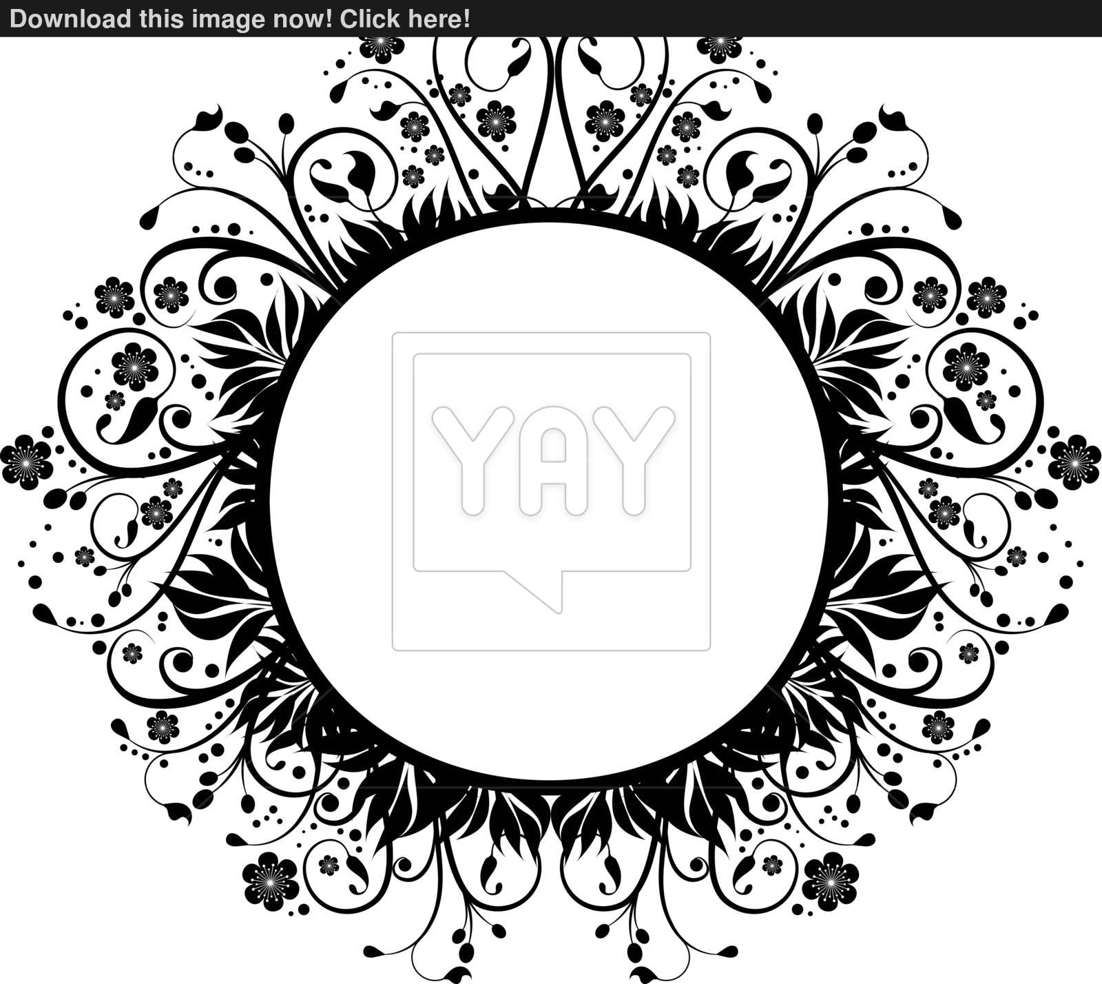 1600x1428 Floral Background Vector