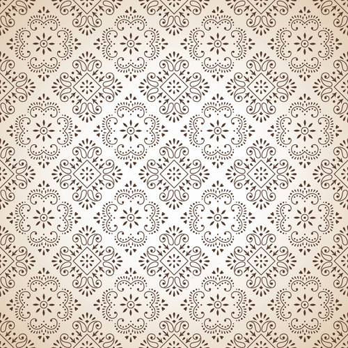 500x499 Classic Floral Background Vector Free Vector In Encapsulated