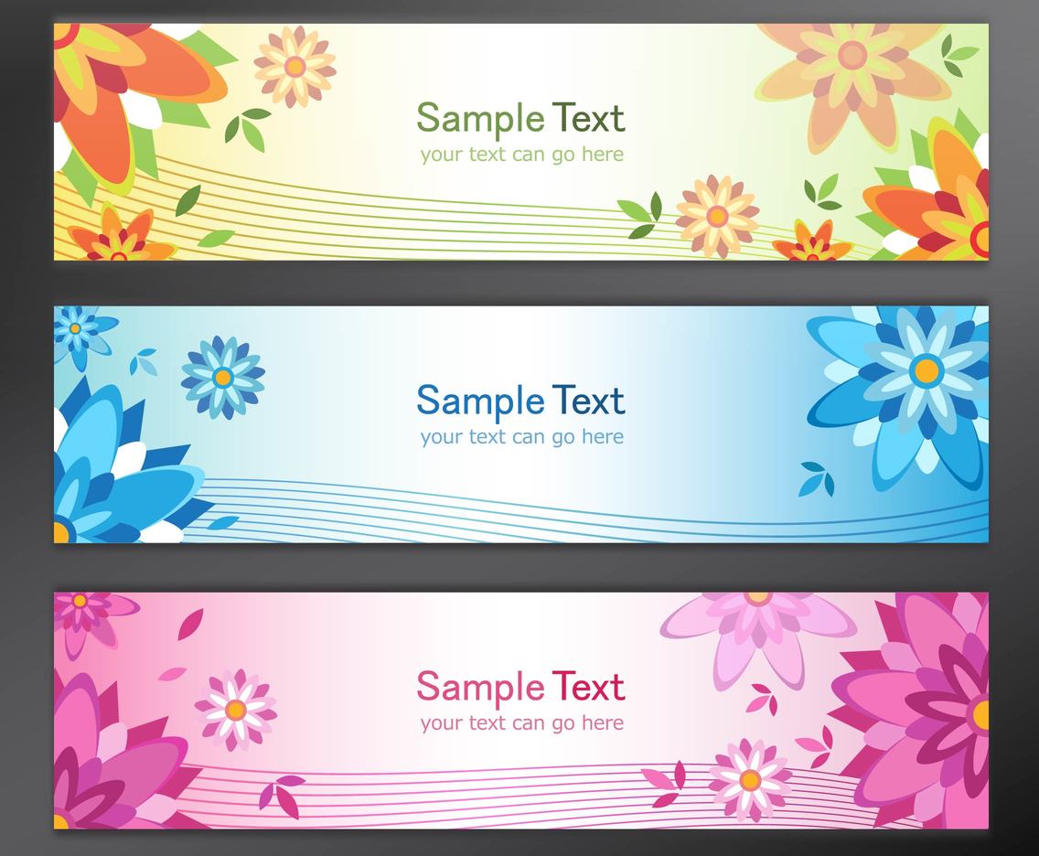 1136x936 Floral Banner Vectors Vector Art Amp Graphics