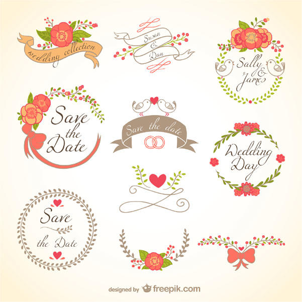 601x601 Wedding Vector Images Vectors Download Free Vector Art
