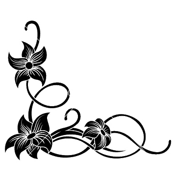 357x376 Free Floral Corner Vector Free Vector Download 247045 Cannypic