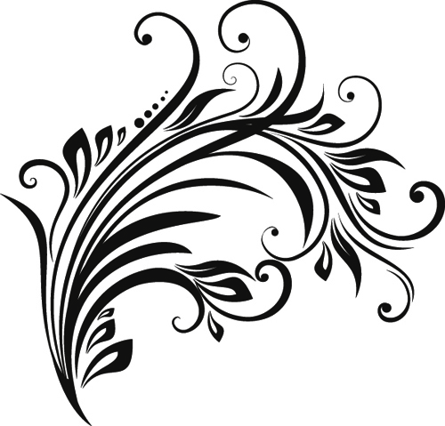 500x479 Floral Design Ornaments Elements Mix Vector 04 Free Download