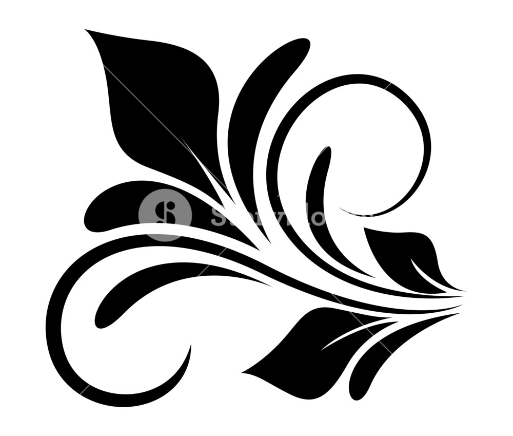 1000x849 Floral Design Vector Art Royalty Free Stock Image