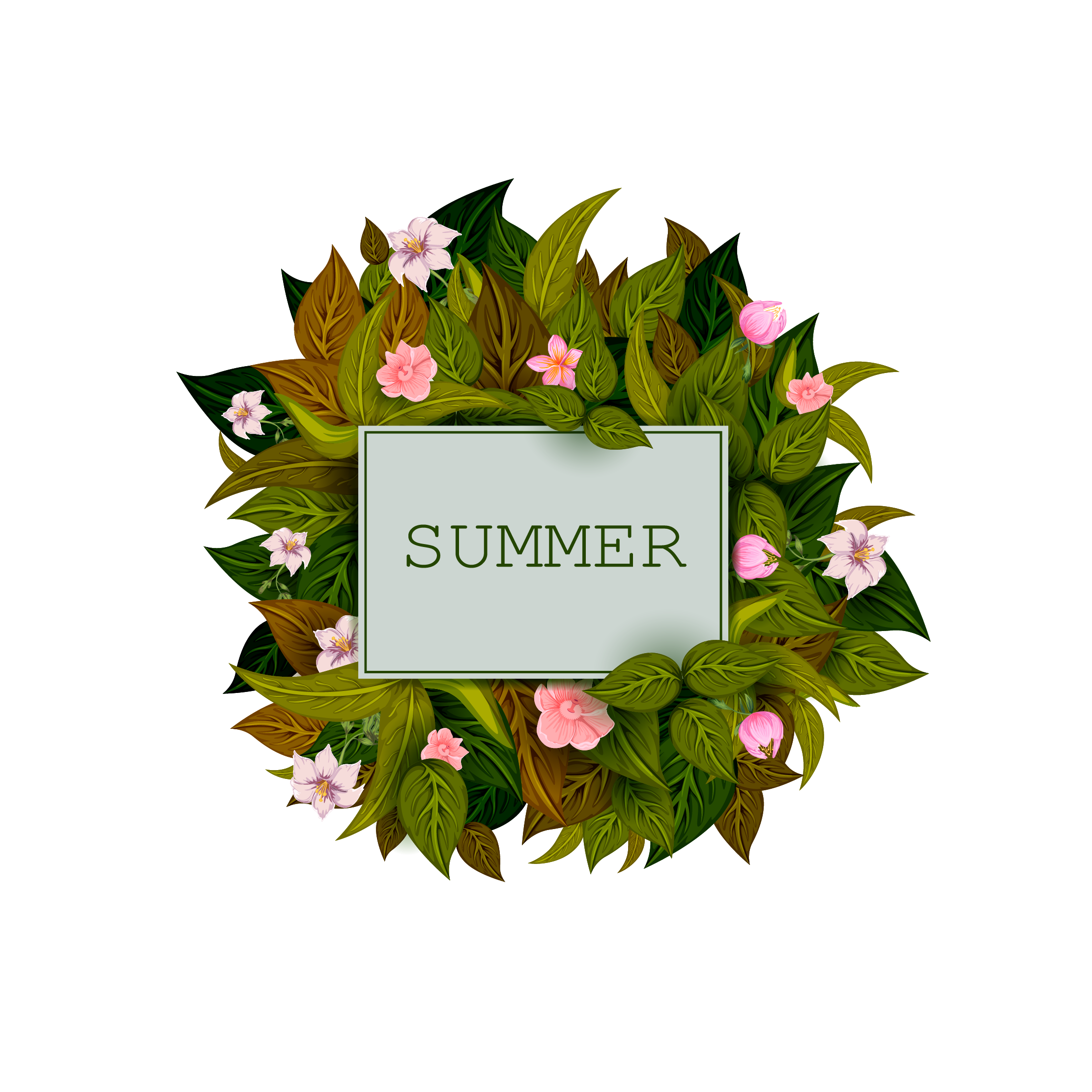 2222x2222 Euclidean Vector Plant Floral Design Flower