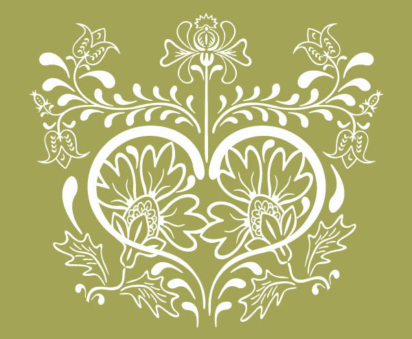600x494 Free Graphics Vintage Vector Flowers And Floral Ornament Sets