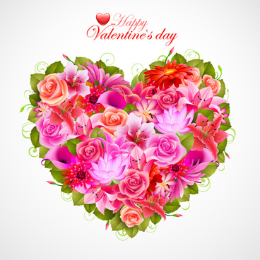 368x368 Flower Heart Vector Free Vector Download (14,164 Free Vector) For